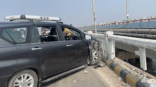 Diu bridge upar 2 Four Wheeler Gadi O vache Akasmat shakilkashmani yesdiusamachar [upl. by Krahmer]