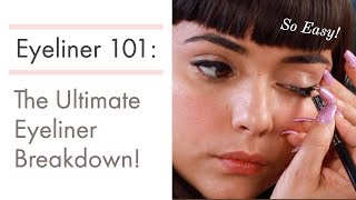 Eyeliner 101 Everything You Need To Know  How to Apply Pencil Liner [upl. by Ivetts]