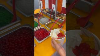 Yogurt baby yogurt icecream toppings shorts videos videoshorts [upl. by Vassell]