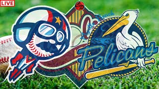 MYRTLE BEACH PELICANS VS KANNAPOLIS CANNON BALLERS LOWA LIVE GAME CAST amp CHAT [upl. by Gerstner]