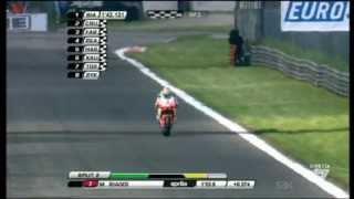 Superpole Max Biaggi vs Cal Crutchlow monza 2010 [upl. by Annovaj214]