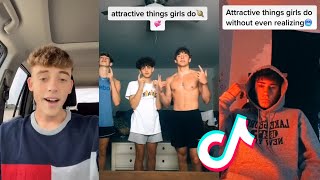 Things Girls do That Guys Find Attractive tiktok compilation [upl. by Enyamart921]