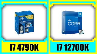 i7 4790K vs i7 12700K  RTX 3070 Ti [upl. by Ahsha]