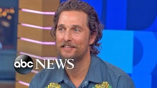 Matthew McConaughey Interview on Gold [upl. by Oemac]