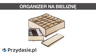 Organizer na bieliznę skarpetki wkład szuflady 24 6861 PrzydaSiePL [upl. by Muire]