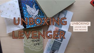 Unboxing Levenger Circa Junior size inserts and NEW notebook levenger discbound [upl. by Alessandra]