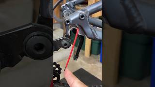 Easy fix for a loose derailleur hanger on your bike [upl. by Edualc]