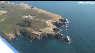 ILE DE GROIXquottour aérien de l îlequot Groix island air tour [upl. by Ashwin]