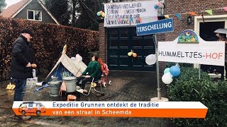 Expeditie Grunnen ontdekt de traditie van een straat in Scheemda  RTV Noord [upl. by Romaine839]