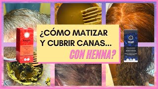 👩🏼‍🦳👩🏻‍🦰👩🏽¿CÓMO CUBRIR CANAS CON HENNA 🧡¿Debes hacer 1 FASE o 2 Igualar el color PASO a PASO❗️ [upl. by Dyna]