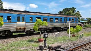 72 Express  Ubon Ratchathani  Krung Thep Apiwat departs Ayutthaya on 20th September 2023 [upl. by Dorr868]