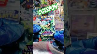 Ogerpon enmascarado 😎 pokemon jccpokemon pokmontcg pokemoncards pokemonpulls tcg cardgame [upl. by Vaughn722]