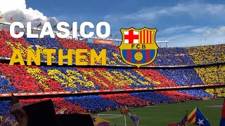 VLOG FC Barcelona Anthem amp Mosaic  El Clásico  Barça 5  1 Madrid [upl. by Lazaro]