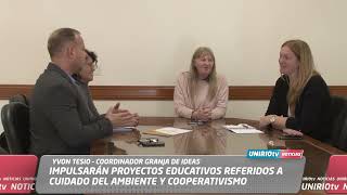 IMPULSARÁN PROYECTOS EDUCATIVOS REFERIDOS A CUIDADO DEL AMBIENTE Y COOPERATIVISMO [upl. by Aihsel75]