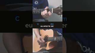 Como tocar a música Amei te ver no violão  Tiago Iorc [upl. by Eiraminot]