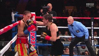 KATIE TAYLOR VS EVA WAHLSTROM FULL FIGHT REVIEW NO FOOTAGE DAZN CANELOFIELDING [upl. by Mathia]