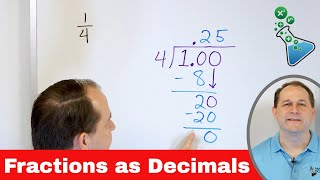 Converting Fractions to Decimals  Method amp Practice [upl. by Siletotsira]