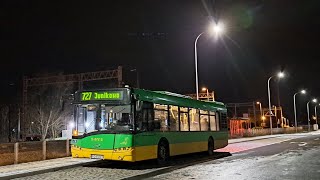 MPK Poznań  Linia 727  Solaris Urbino 12 III 1471  Kierunek PalędzieDworzec Kolejowy [upl. by Eshman796]