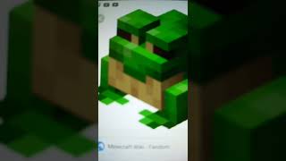 Minecraft Ribbit Frogs and Froglights minecraft minecraftfrog [upl. by Ahsoem]