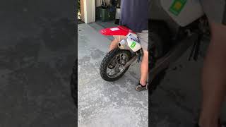 CRF150r sound [upl. by Anelhtac155]