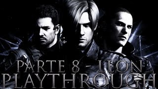 Resident Evil 6 Playthrough  Regenerators Chris VS Leon e Ustanak  08 [upl. by Barthold]