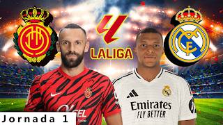 MALLORCA vs REAL MADRID  Jornada 1  LaLiga EA Sports 2425 Liga Española  Pronóstico en FC 24 [upl. by Notlek189]