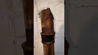 Plumbing stack replacement🛠️💦 viralvideo shorts plumbing [upl. by Mccandless]