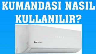 Rubenis Klima Kumandası Nasıl Kullanılır [upl. by Enylodnewg434]