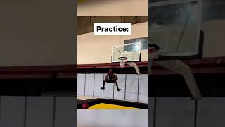 Practice vs Arena Craziest SlamBall Dunk Ever 😅 [upl. by Telrats637]