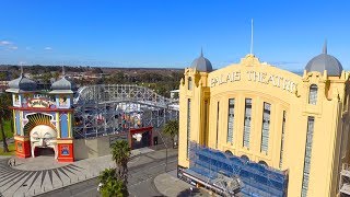 St Kilda by Drone  Melbourne Australia [upl. by Penelopa435]