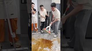 Cleaning The Floor😳New Viral Gadgets Smart Appliances Home Inventions shorts gadgets [upl. by Oniotna]