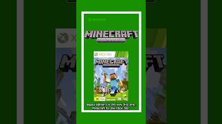 Xbox 360 Minecraft Nostalgia  Minecraft  minecraft minecraftshorts nostalgia [upl. by Otrebor]