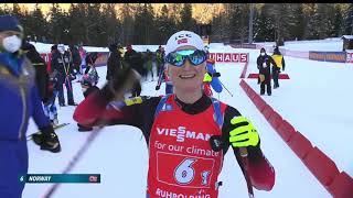 Ruhpolding Womens Relay  202122 Biathlon World Cup [upl. by Leber]