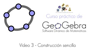 Curso Geogebra  03 Construcción simple [upl. by Conroy]