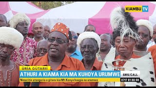 Kikuyu Council of Elders Kiama Kia Ma Urge Mt Kenya Leaders to Unite [upl. by Hesky]