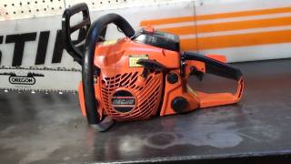 The chainsaw guy shop talk Echo CS 370 chainsaw 5 11 [upl. by Tsenre860]