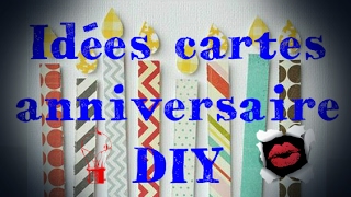 Idées de cartes danniversaire originales et DIY [upl. by Ahseinaj]