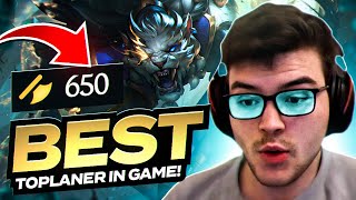 This is WHY Rengar is THE BEST Top Laner RIGHT NOW [upl. by Alaecim]