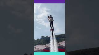 watersports flyboard hydroflying flyintheair viralshorts shorts shortvideo [upl. by Shalom]