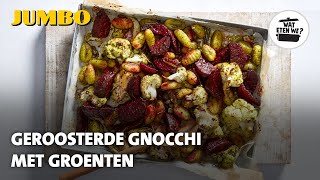 Wat eten we Geroosterde gnocchi met groenten [upl. by Vitalis]