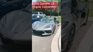 2023 Chevrolet Corvette C8 Stingray Convertible  Hypersonic Gray Metallic [upl. by Talmud]