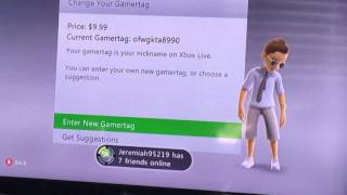 How to Change Your Gamertag for Free on Xbox 360 [upl. by Benedicto]