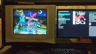 Retroarch crt update True 240p Incredible Playstation saturn wow [upl. by Smallman]