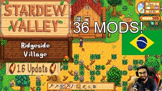 Stardew Valley 16 ModPack atualizado 2024 [upl. by Nassir]