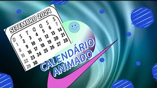 16924 👉 calendário animado 👉dias da semana 👉semanas [upl. by Petulah318]