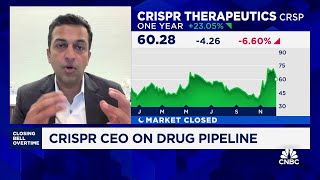 CRISPR Therapeutics CEO talks winning FDA approval for sickle cell anemia treatment [upl. by Warwick]