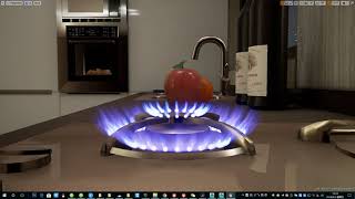 UE4  Liquefied gas flame [upl. by Cannon]