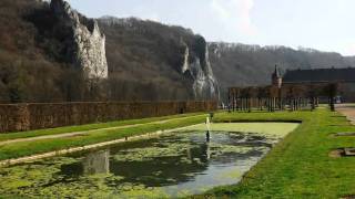 Waulsort  ChÃ¢teau de FreÃ¿r et le village [upl. by Enitsirhk]