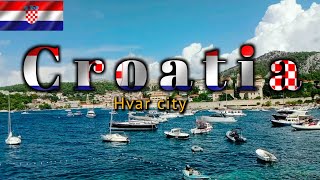 Hvar city  Croatia vlog [upl. by Enitsyrk454]