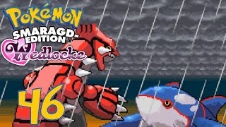 Lets Play Pokemon Smaragd Wedlocke Challenge Part 46  Groudon vs Kyogre [upl. by Mikihisa24]